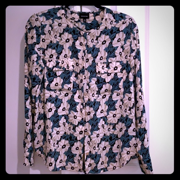 Who What Wear Floral Blouse - Picture 1 of 1